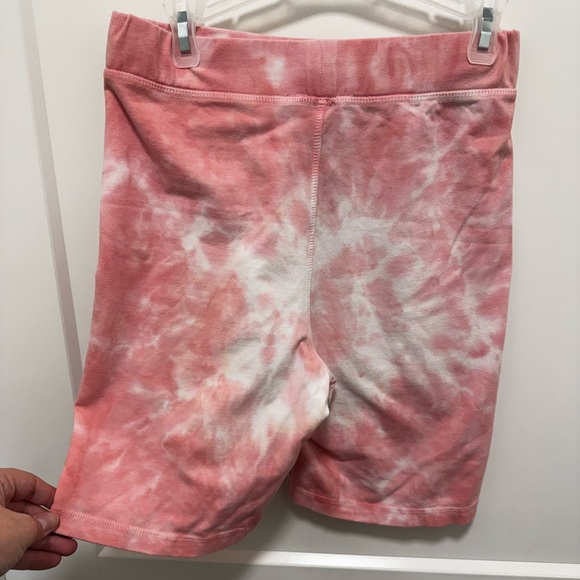 Juicy X Brunette the label women’s tye dye pink marble biker shorts XS - Picture 6 of 7